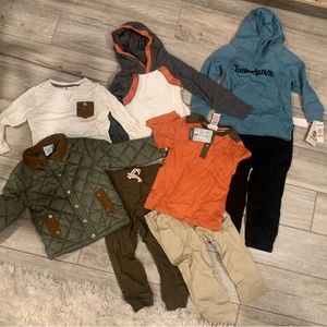Tommy Bahama and Timberland boys 4T winter clothing